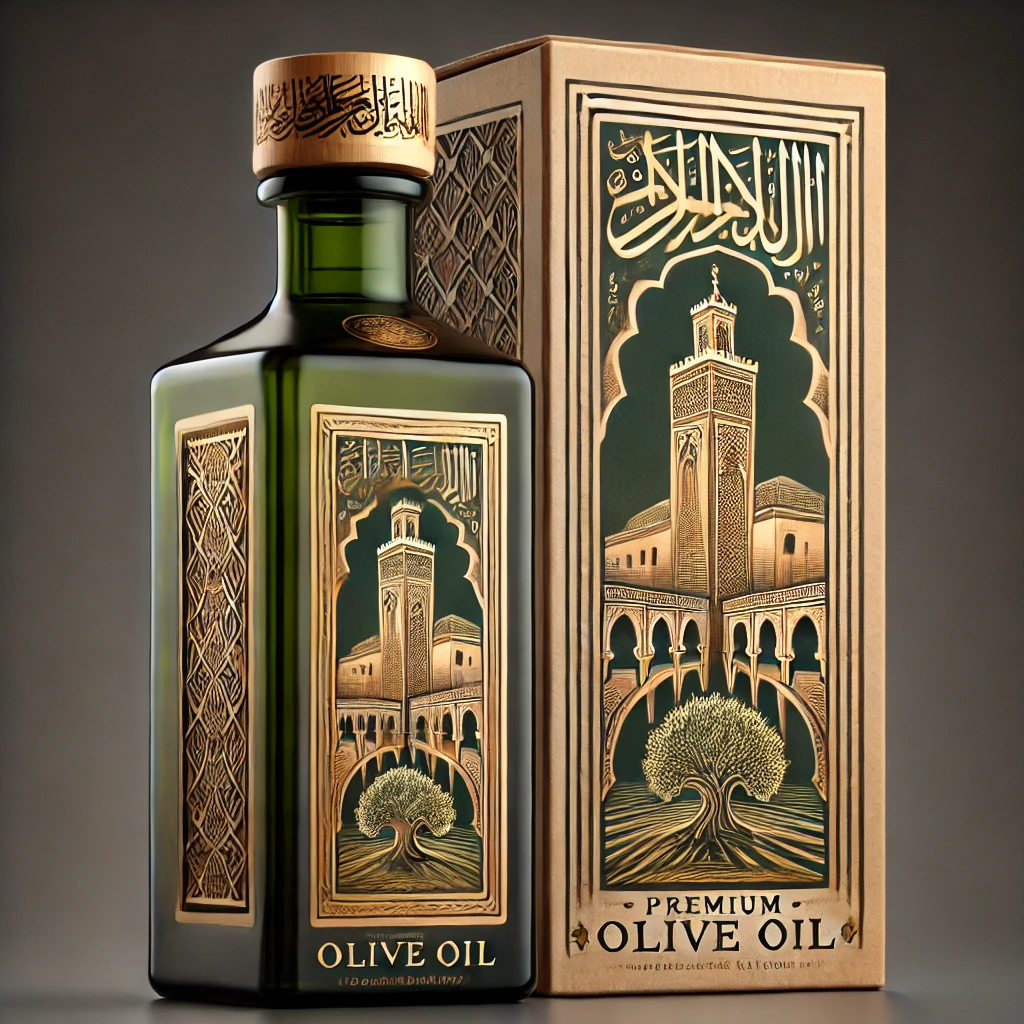 Concept de bouteille premium inspiré de Kairouan